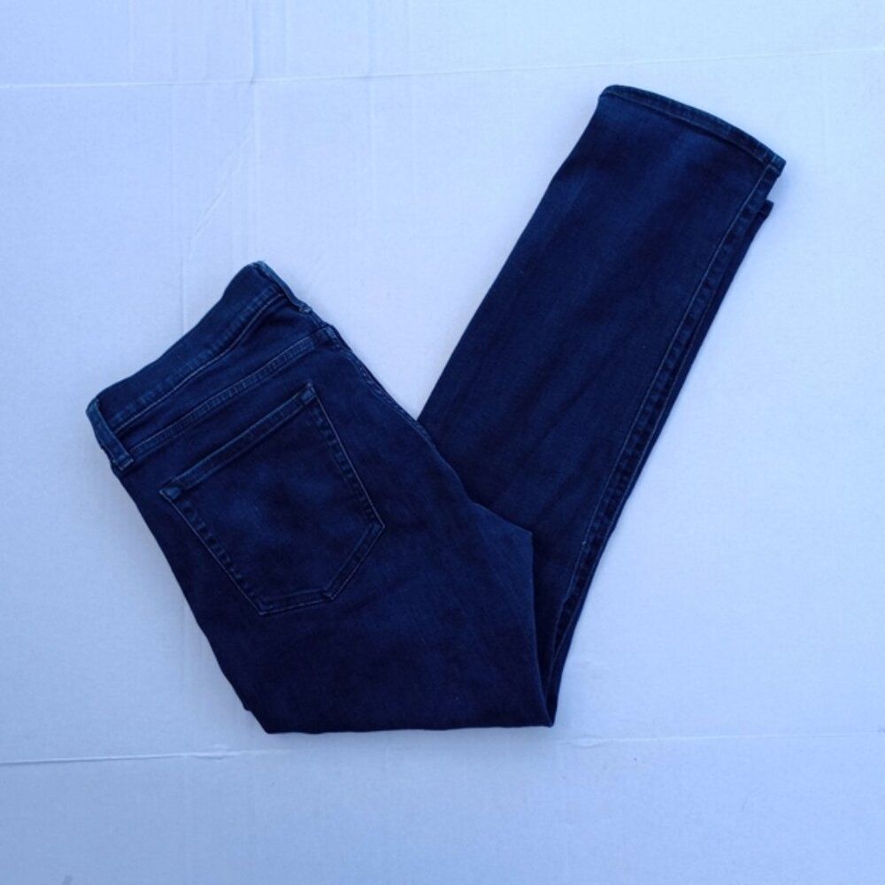 J. Crew Size 16 Waist 33 dark wash jeans Straight Fit Stretch Jean Style 770